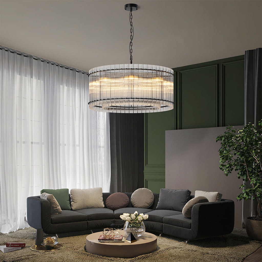 WINDSOR GLASS DOME IRON CEILING LANTERN