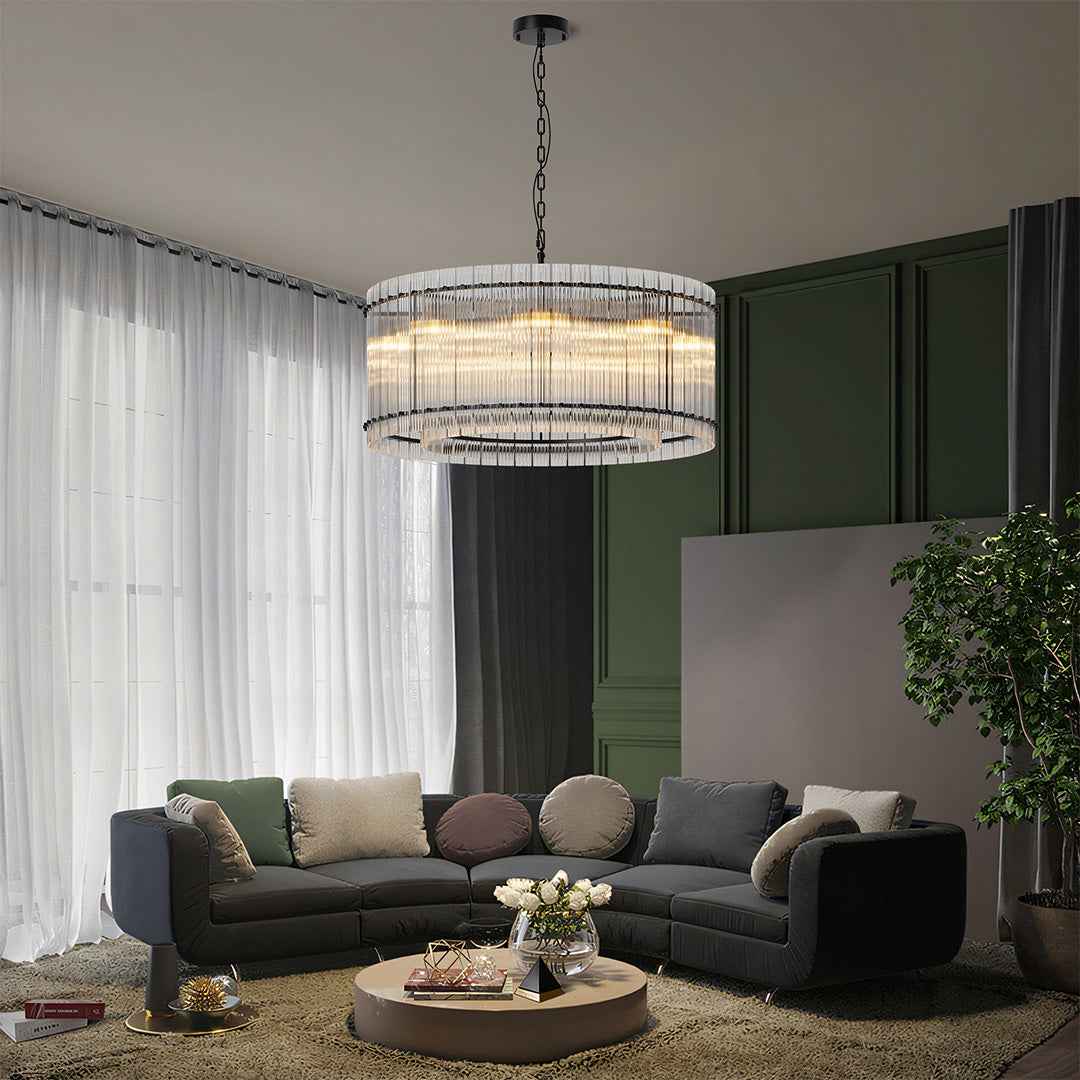 WINDSOR GLASS DOME IRON CEILING LANTERN