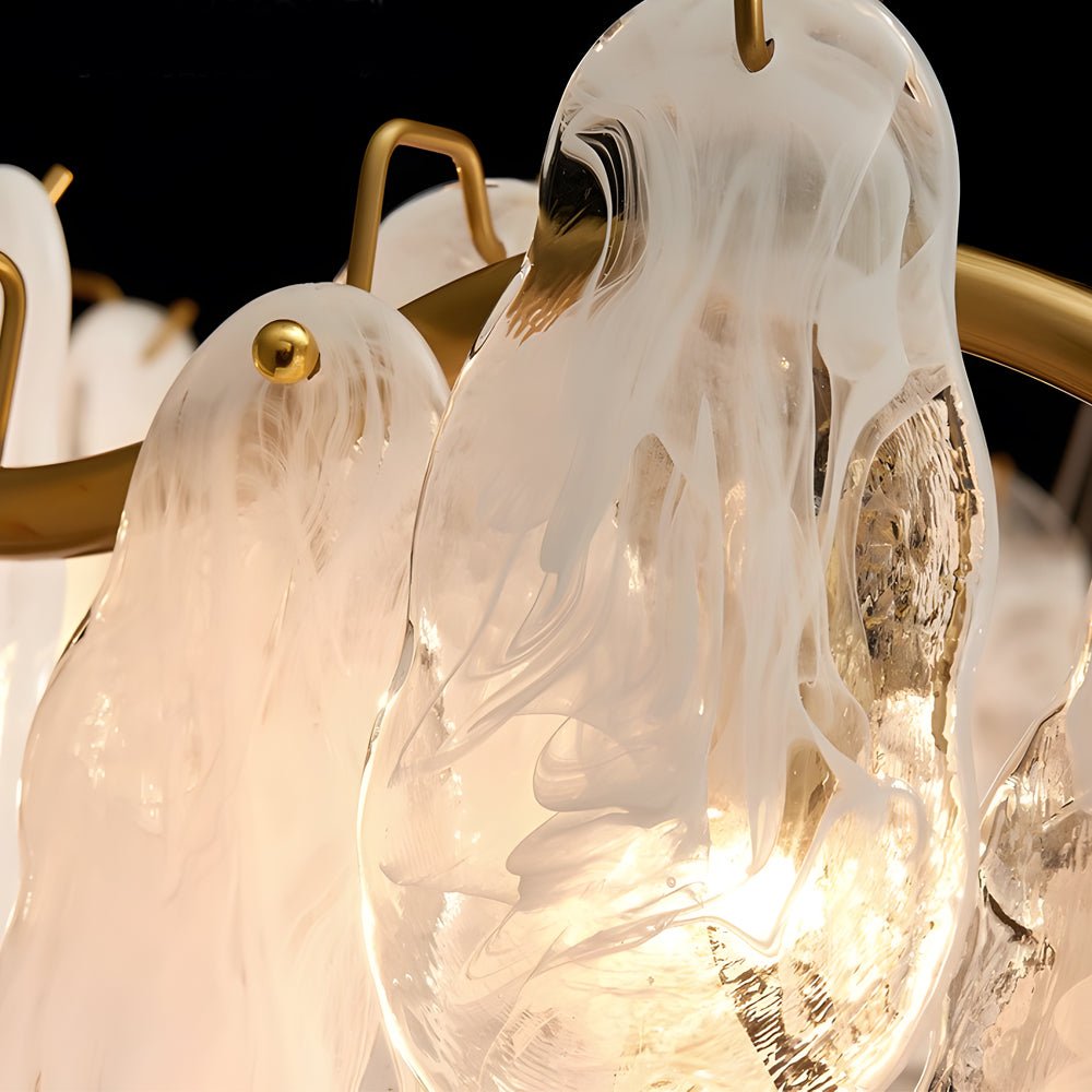 WINDSOR GLASS ORB CHANDELIER WITH TRIPLE DIMMER