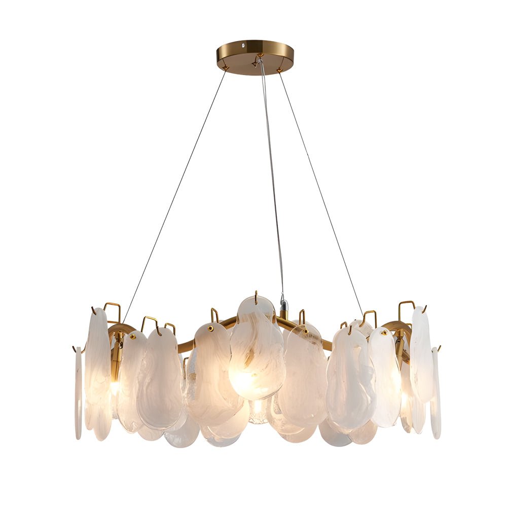 WINDSOR GLASS ORB CHANDELIER WITH TRIPLE DIMMER