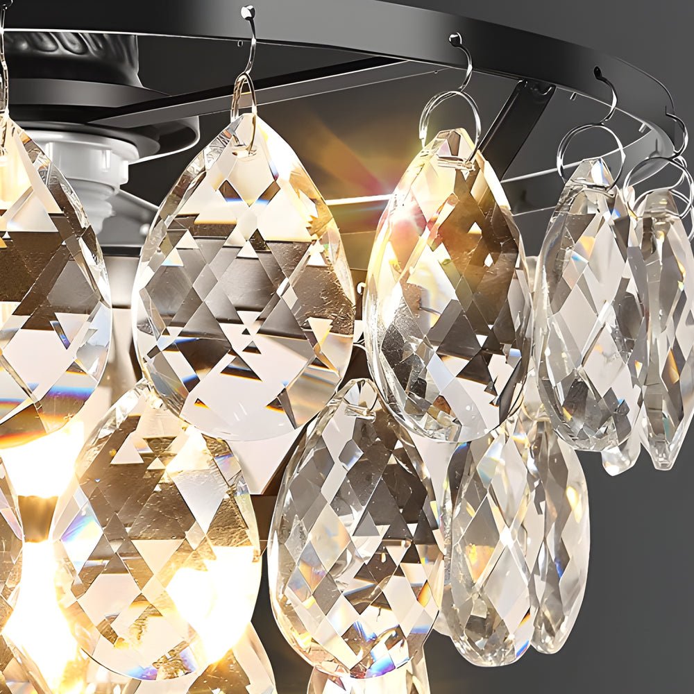 RAVENWOOD CRYSTAL ORB CEILING LANTERN