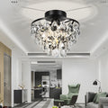 RAVENWOOD CRYSTAL ORB CEILING LANTERN