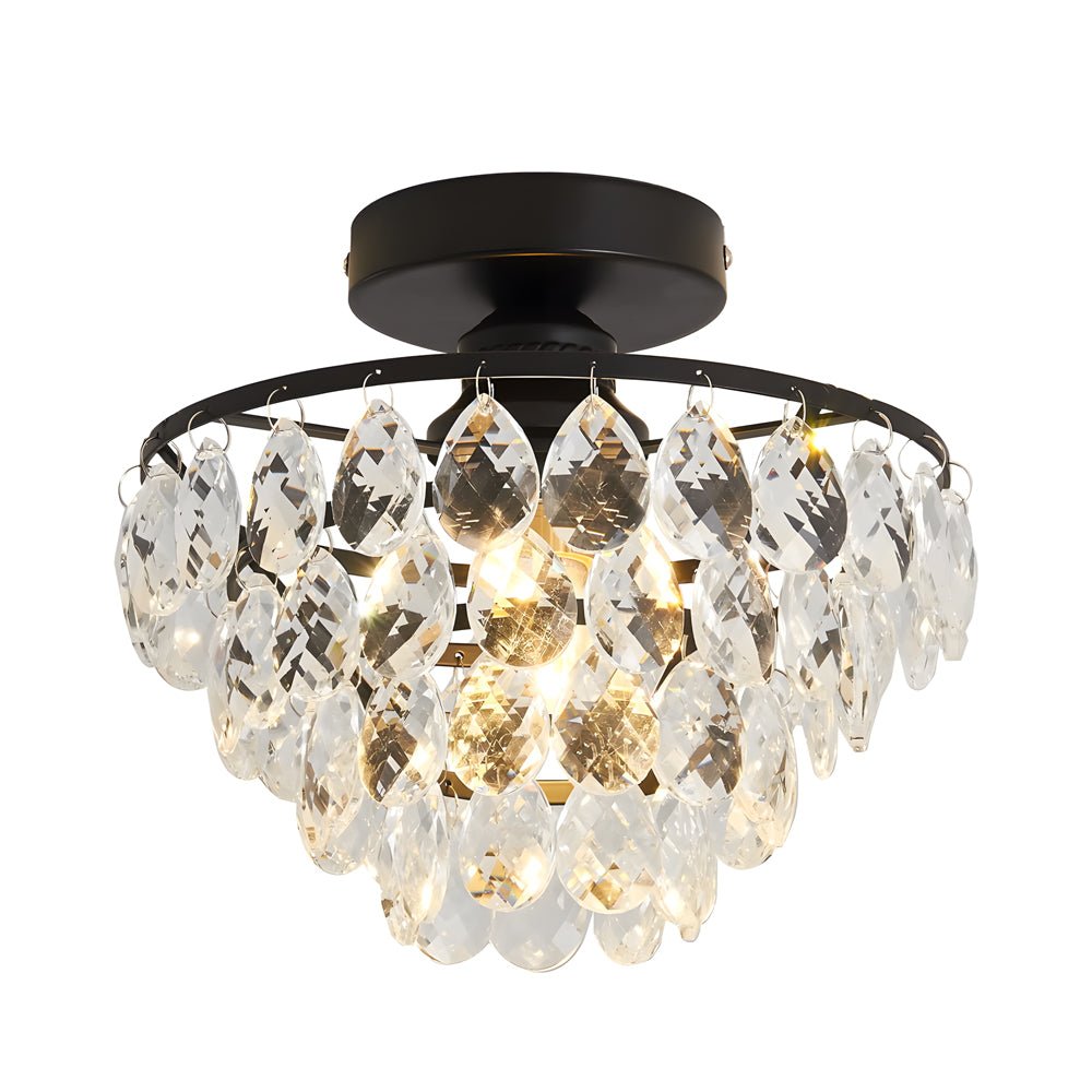 RAVENWOOD CRYSTAL ORB CEILING LANTERN