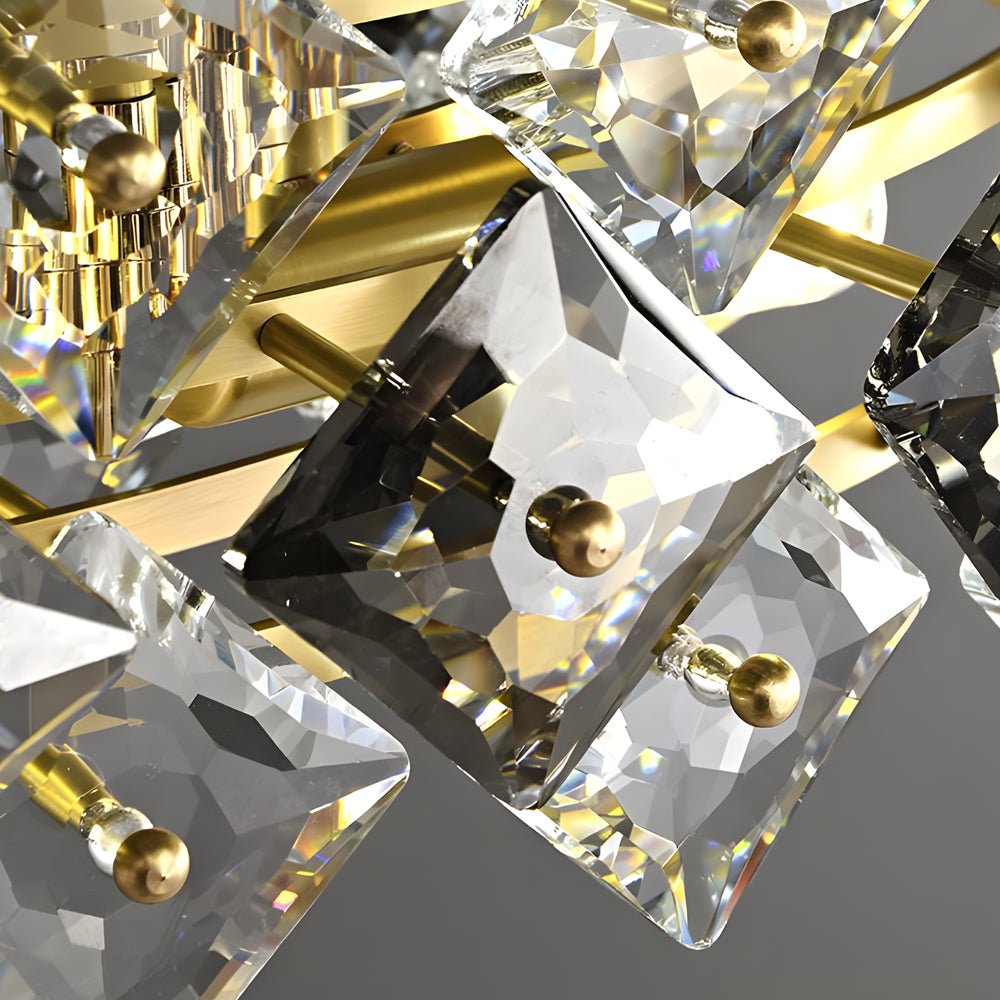 WINTHROP CRYSTAL ORB CHANDELIER