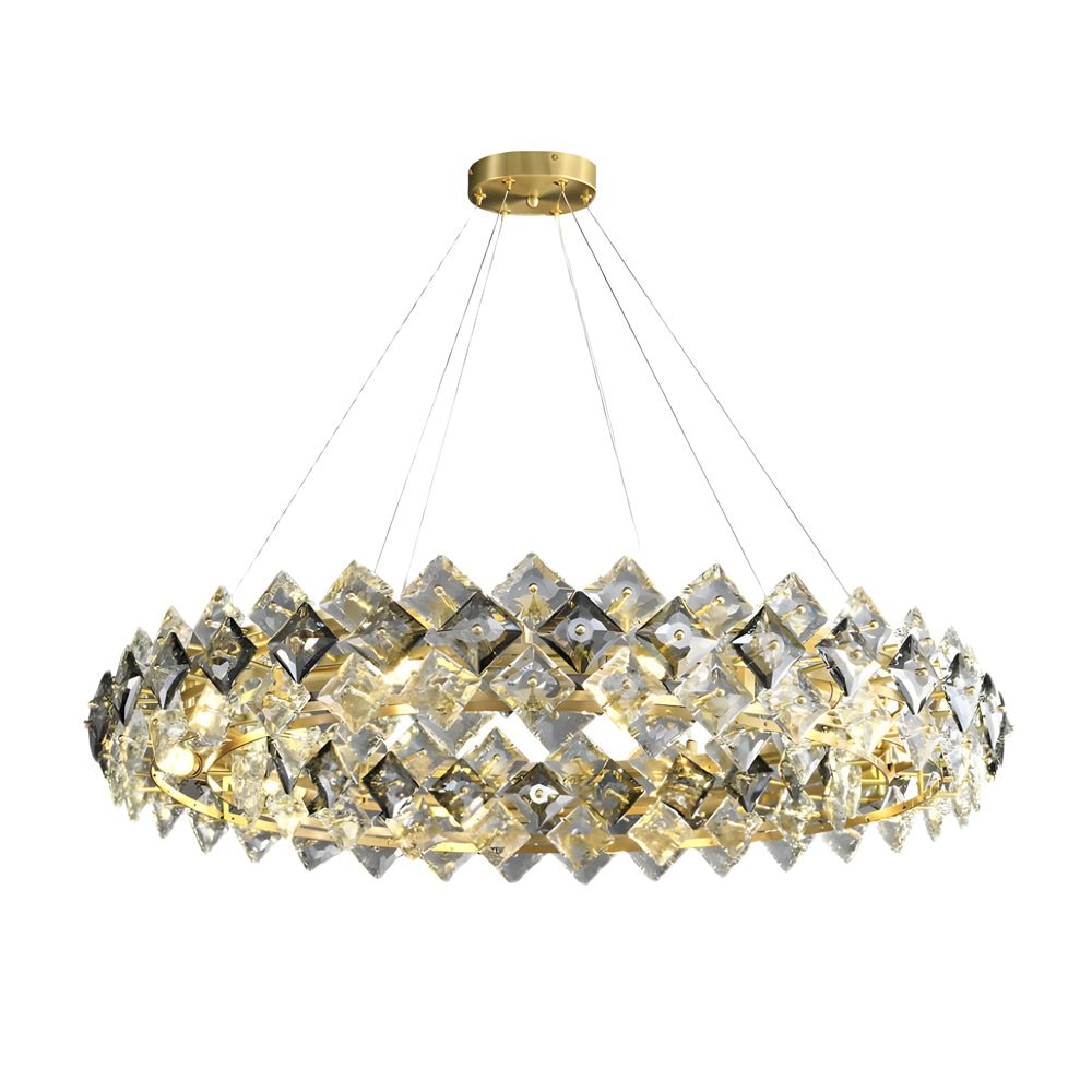 WINTHROP CRYSTAL ORB CHANDELIER