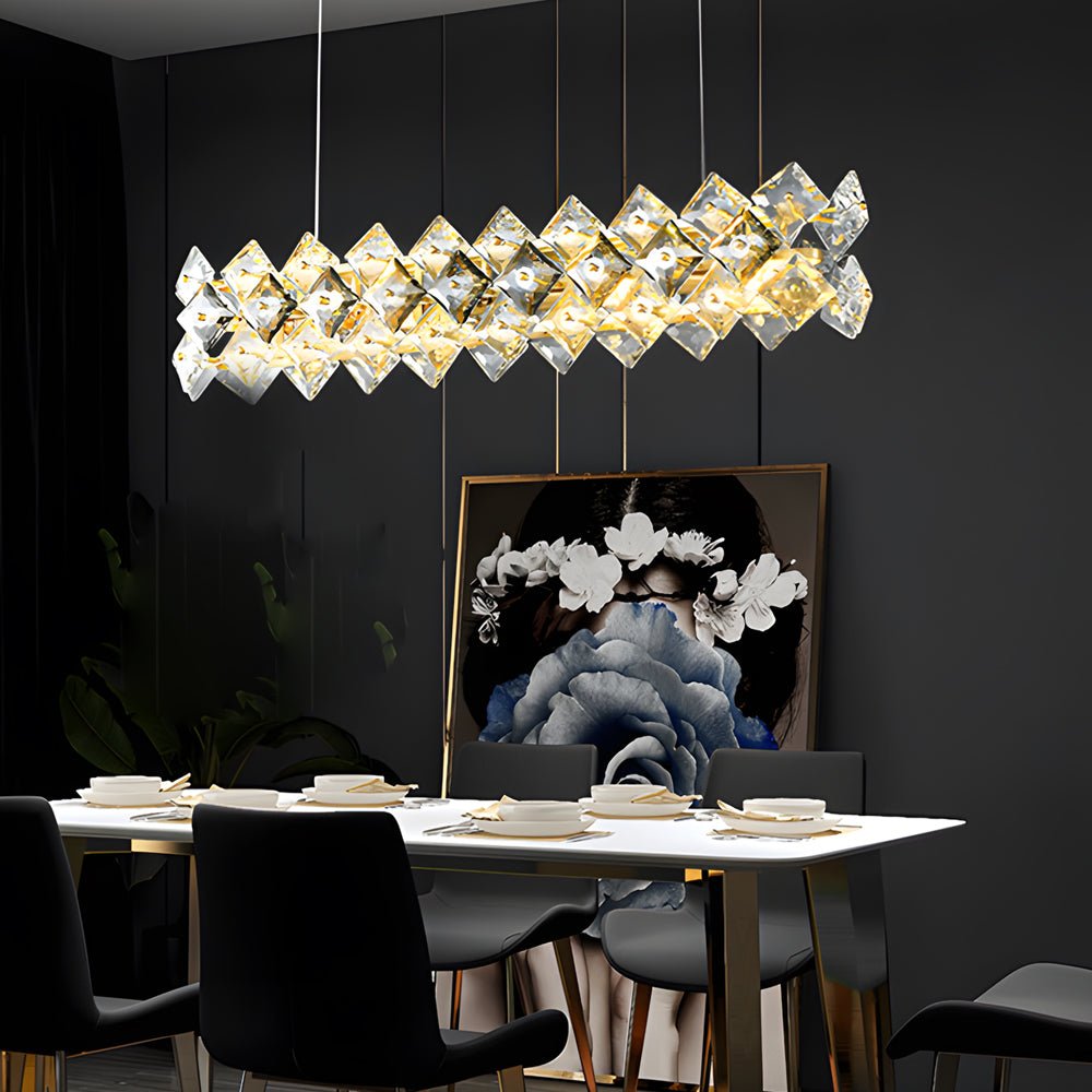 WINTHROP CRYSTAL ORB CHANDELIER