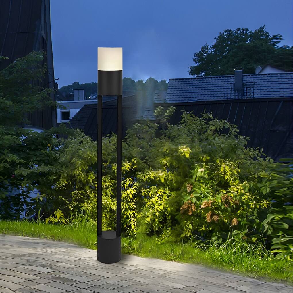 WINDSOR CIRCLE OUTDOOR LED POLE LIGHT WITH WATERPROOF DESIGN