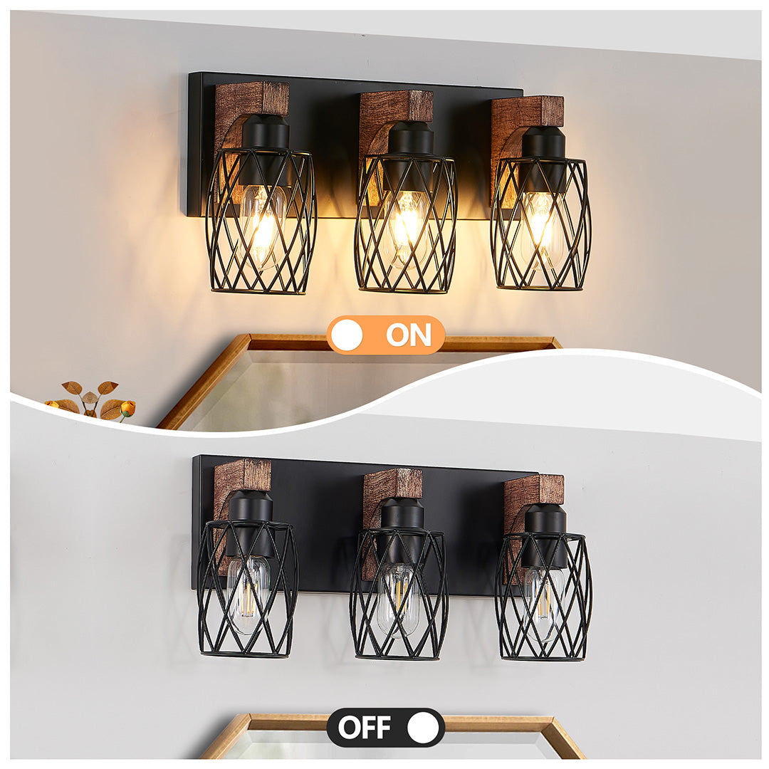 WINCHESTER METAL CAGE BATHROOM LUMINAIRE
