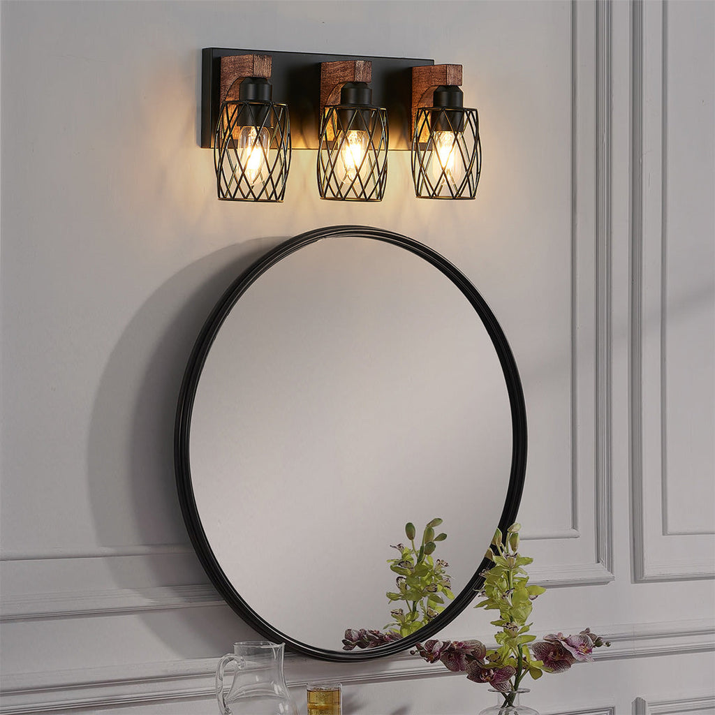 WINCHESTER METAL CAGE BATHROOM LUMINAIRE