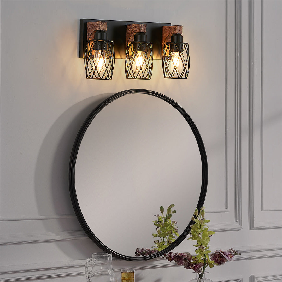 WINCHESTER METAL CAGE BATHROOM LUMINAIRE