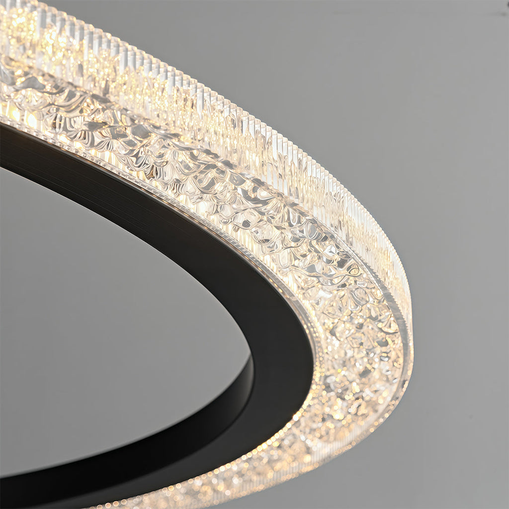 BRACKENDALE MODERN ACRYLIC ROUNDEL CEILING LANTERN