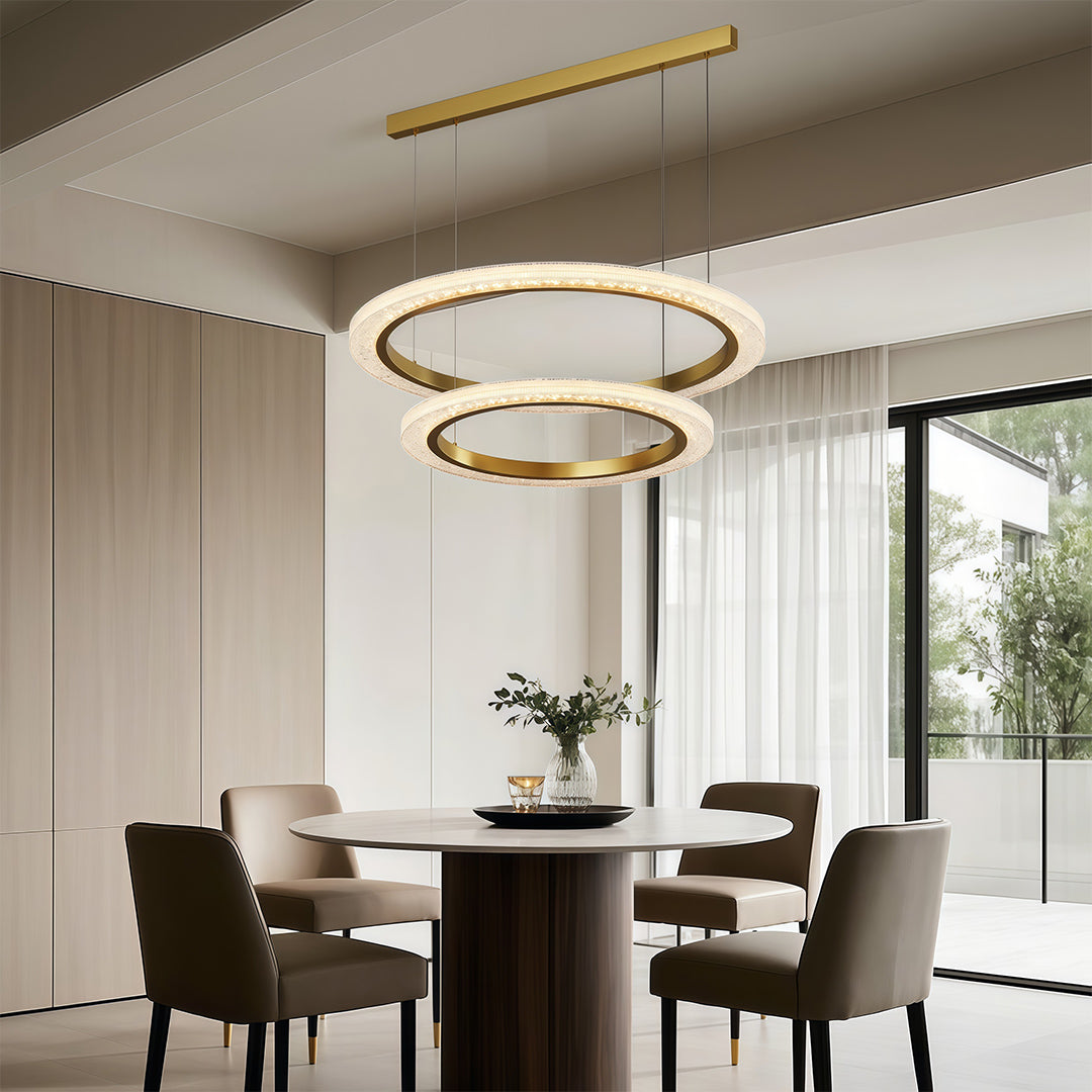 BRACKENDALE MODERN ACRYLIC ROUNDEL CEILING LANTERN