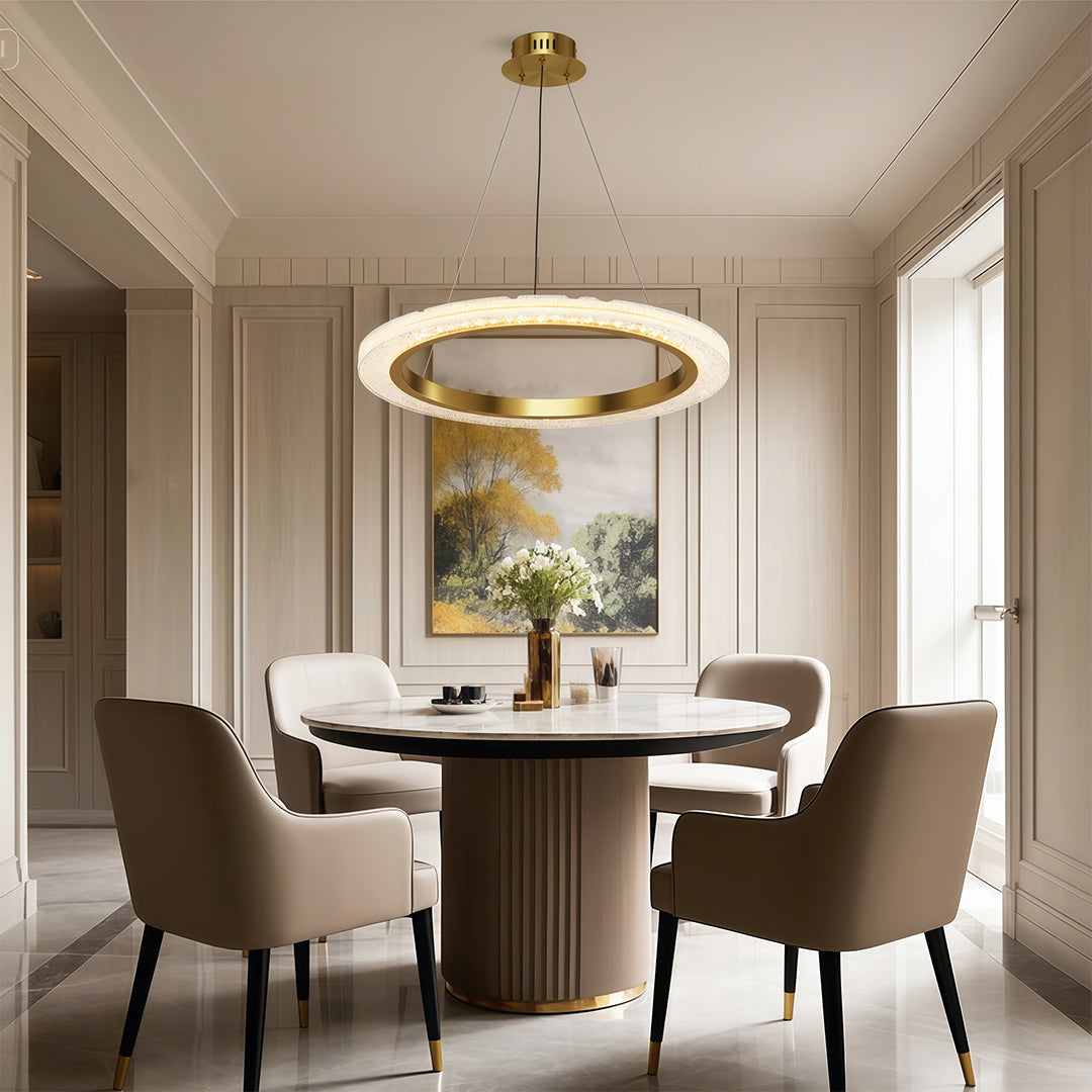 BRACKENDALE MODERN ACRYLIC ROUNDEL CEILING LANTERN