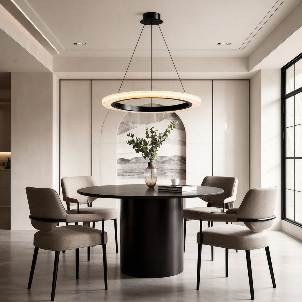 BRACKENDALE MODERN ACRYLIC ROUNDEL CEILING LANTERN