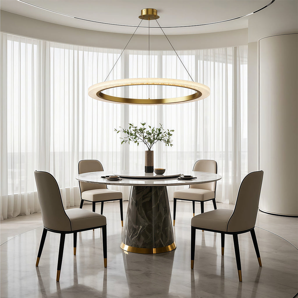 BRACKENDALE MODERN ACRYLIC ROUNDEL CEILING LANTERN