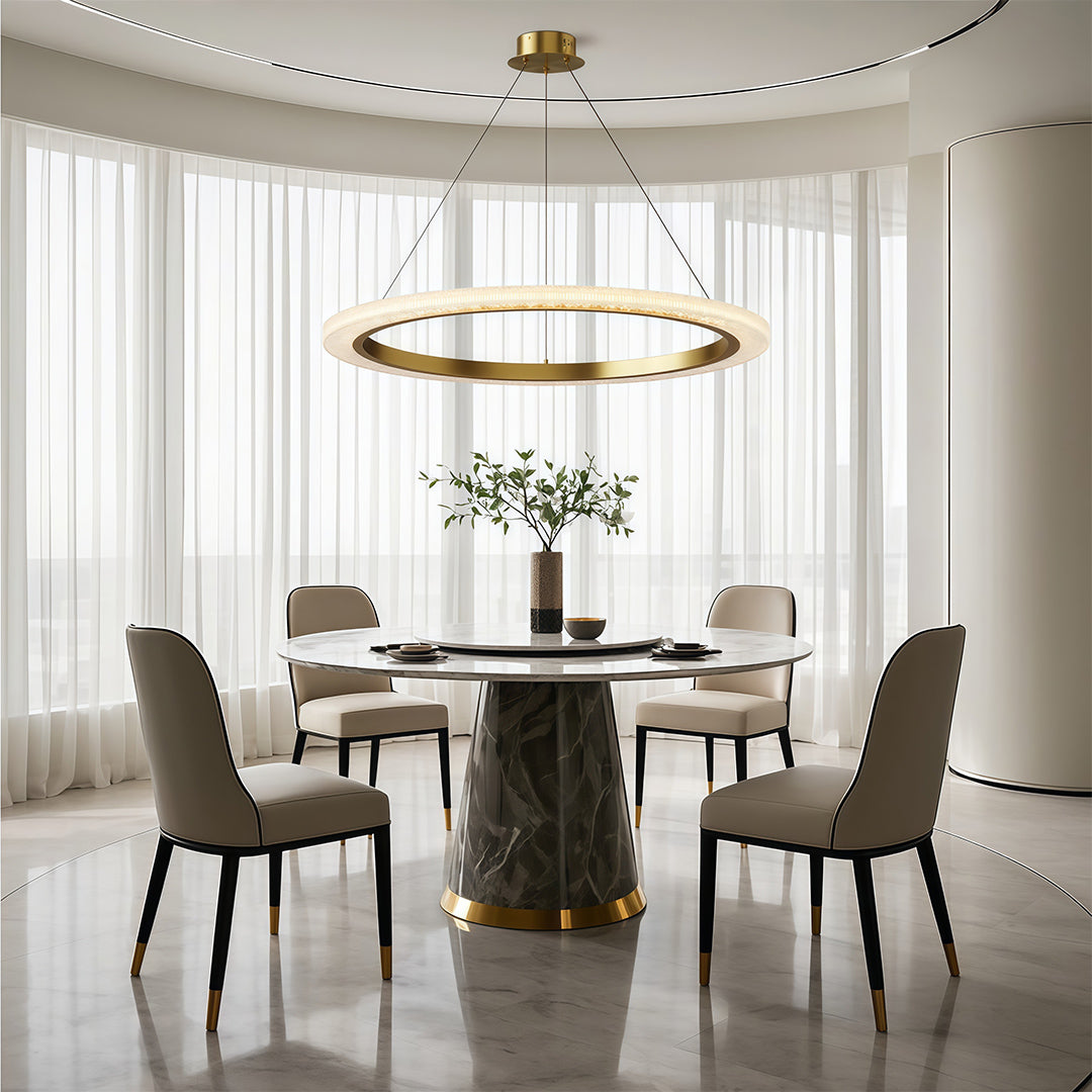 BRACKENDALE MODERN ACRYLIC ROUNDEL CEILING LANTERN