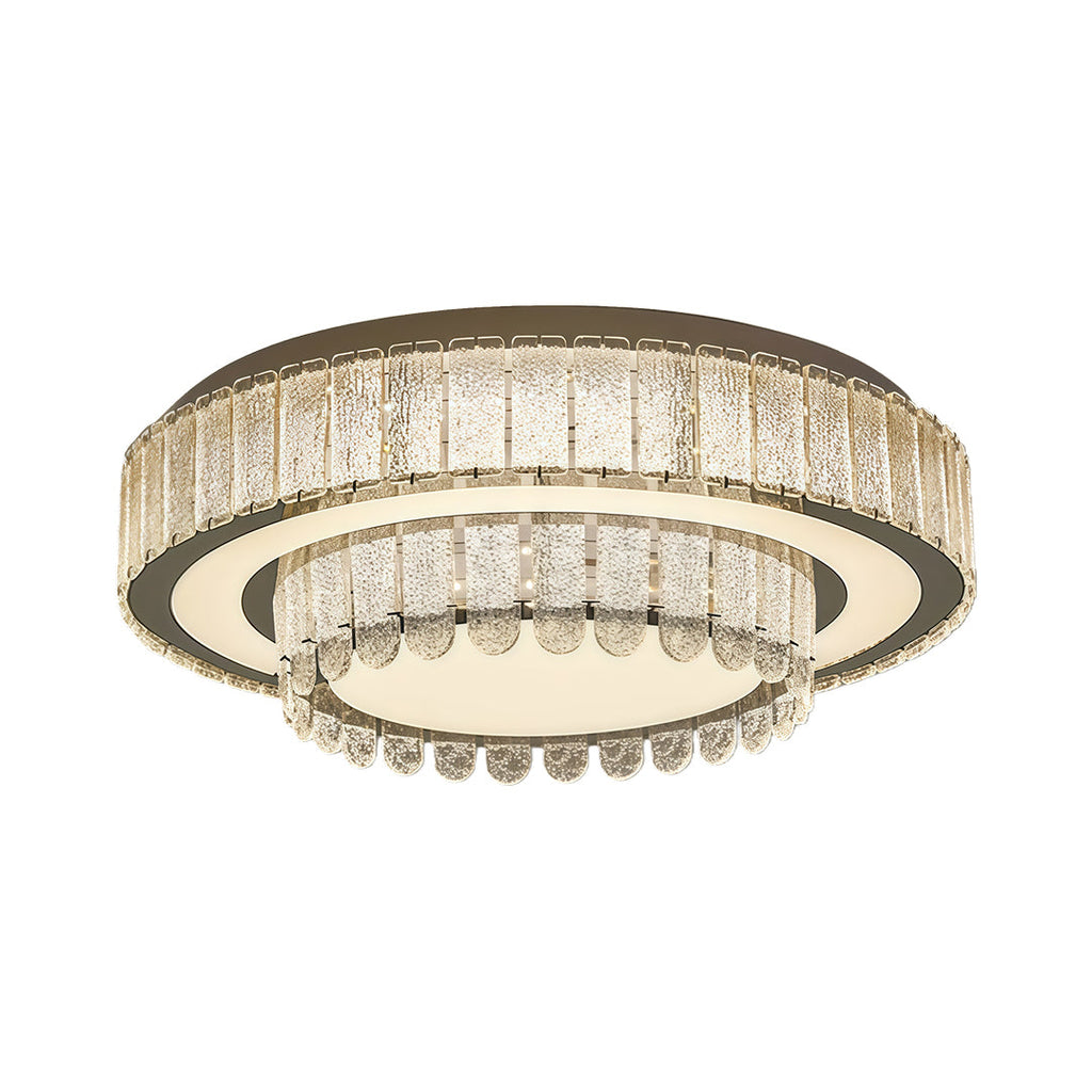 WINDSOR CRYSTAL FLUSH MOUNT CEILING ILLUMINATION