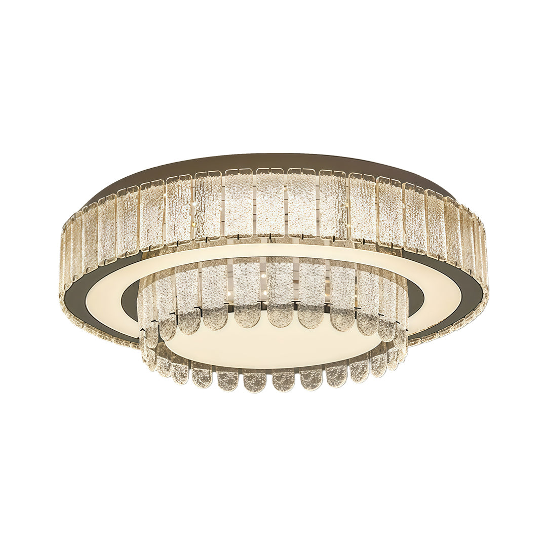 WINDSOR CRYSTAL FLUSH MOUNT CEILING ILLUMINATION