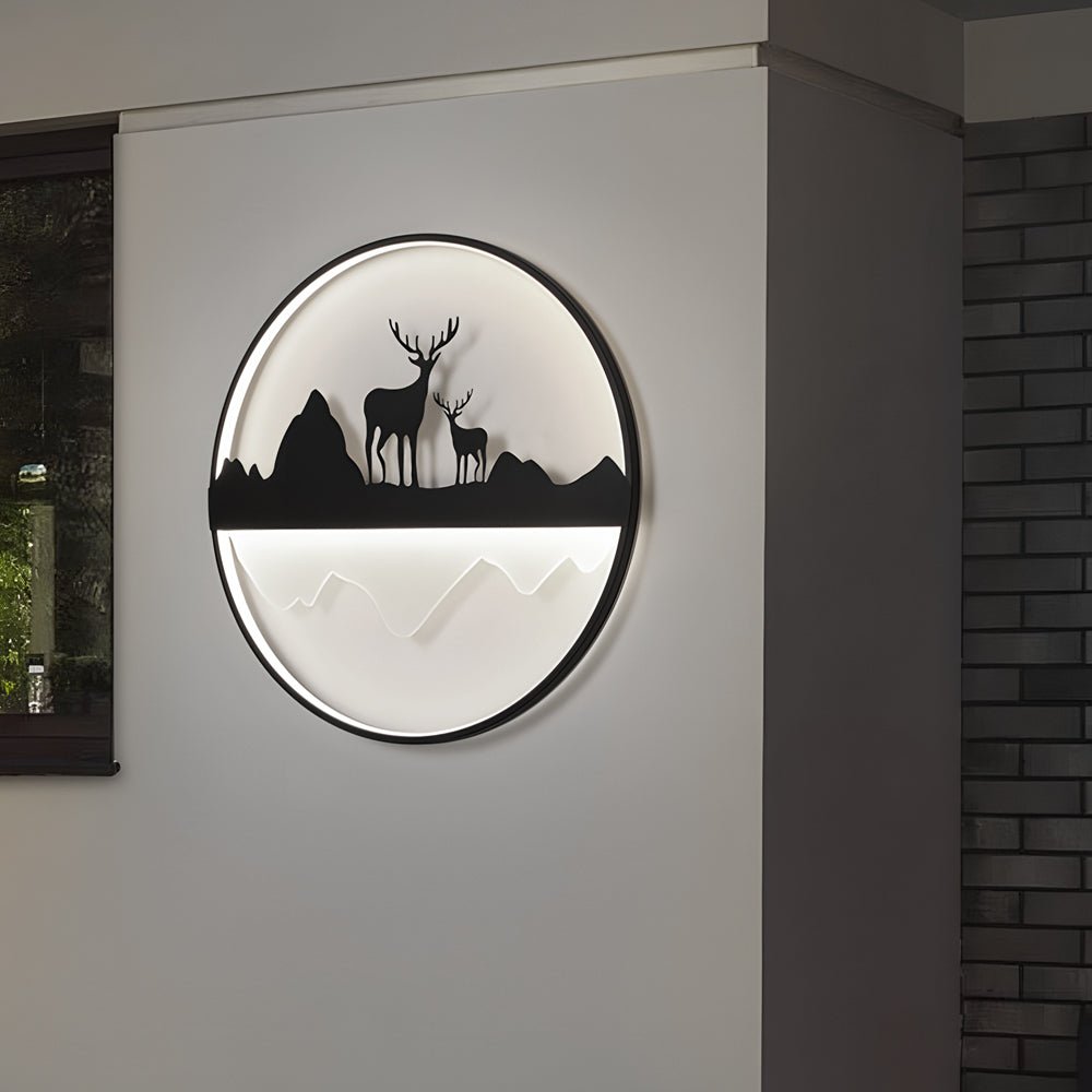 WINTHORPE MOUNTAIN VISTA REMOTE-CONTROLLED DIMMABLE OUTDOOR WALL LANTERN