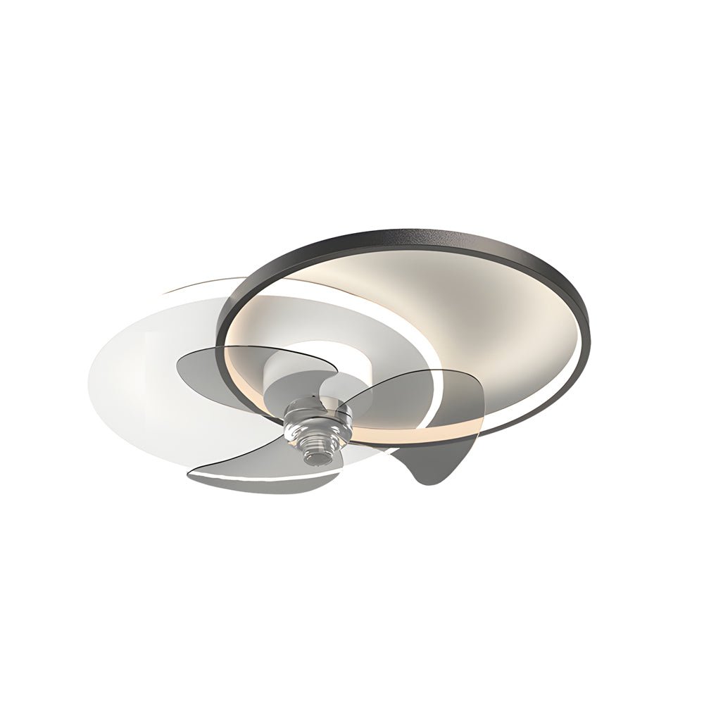WINDSOR WHISPER MODERN CEILING FAN WITH TRIPLE DIMMING LED LIGHT