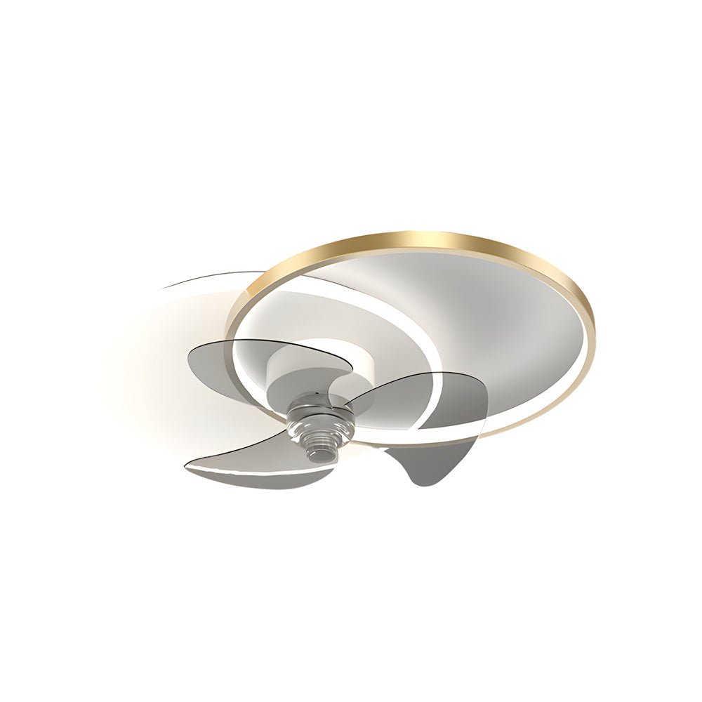 WINDSOR WHISPER MODERN CEILING FAN WITH TRIPLE DIMMING LED LIGHT