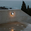 WINDSOR CIRCLE OUTDOOR LIGHTING FIXTURE, WEATHER-RESISTANT MINIMALIST DESIGN
