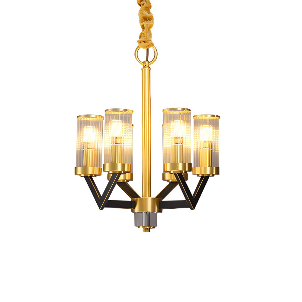 WINTHROP COPPER ORB MOLECULAR CHANDELIER