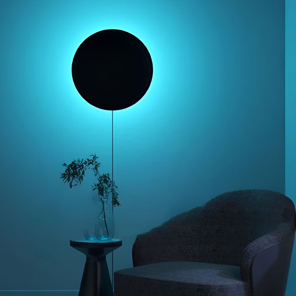 CHARLESTON CIRCULAR RGB WALL SCONCE WITH REMOTE CONTROL
