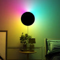 CHARLESTON CIRCULAR RGB WALL SCONCE WITH REMOTE CONTROL