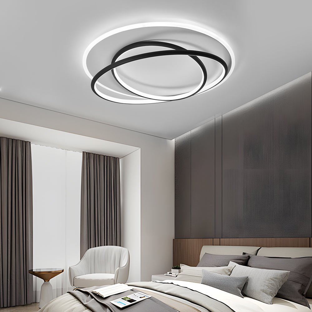 WINTERBOURNE TRIO DIMMER LED CIRCULAR CEILING LAMP