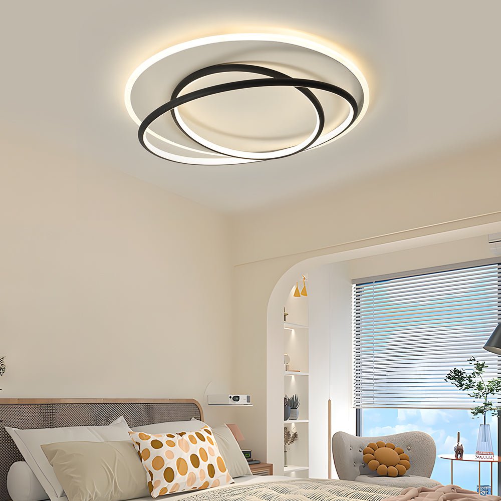 WINTERBOURNE TRIO DIMMER LED CIRCULAR CEILING LAMP