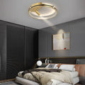 WINDSOR CRYSTAL TRILOGY CEILING LUMINAIRE WITH FOCUS SPOTS