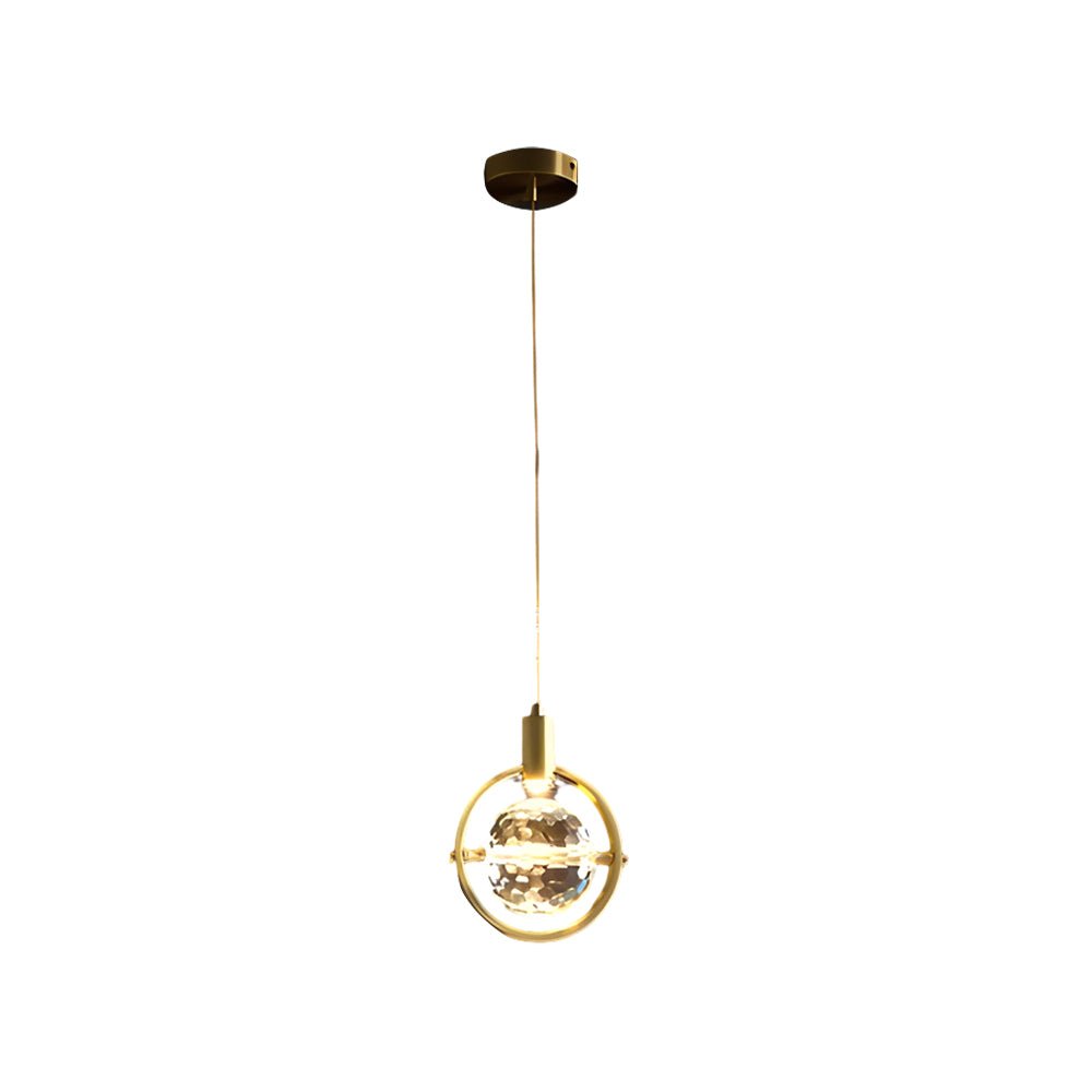 WINDSOR CRYSTAL SEMICIRCLE HANGING LANTERN