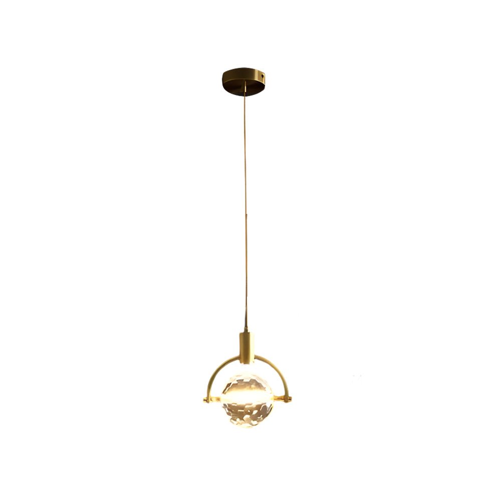 WINDSOR CRYSTAL SEMICIRCLE HANGING LANTERN