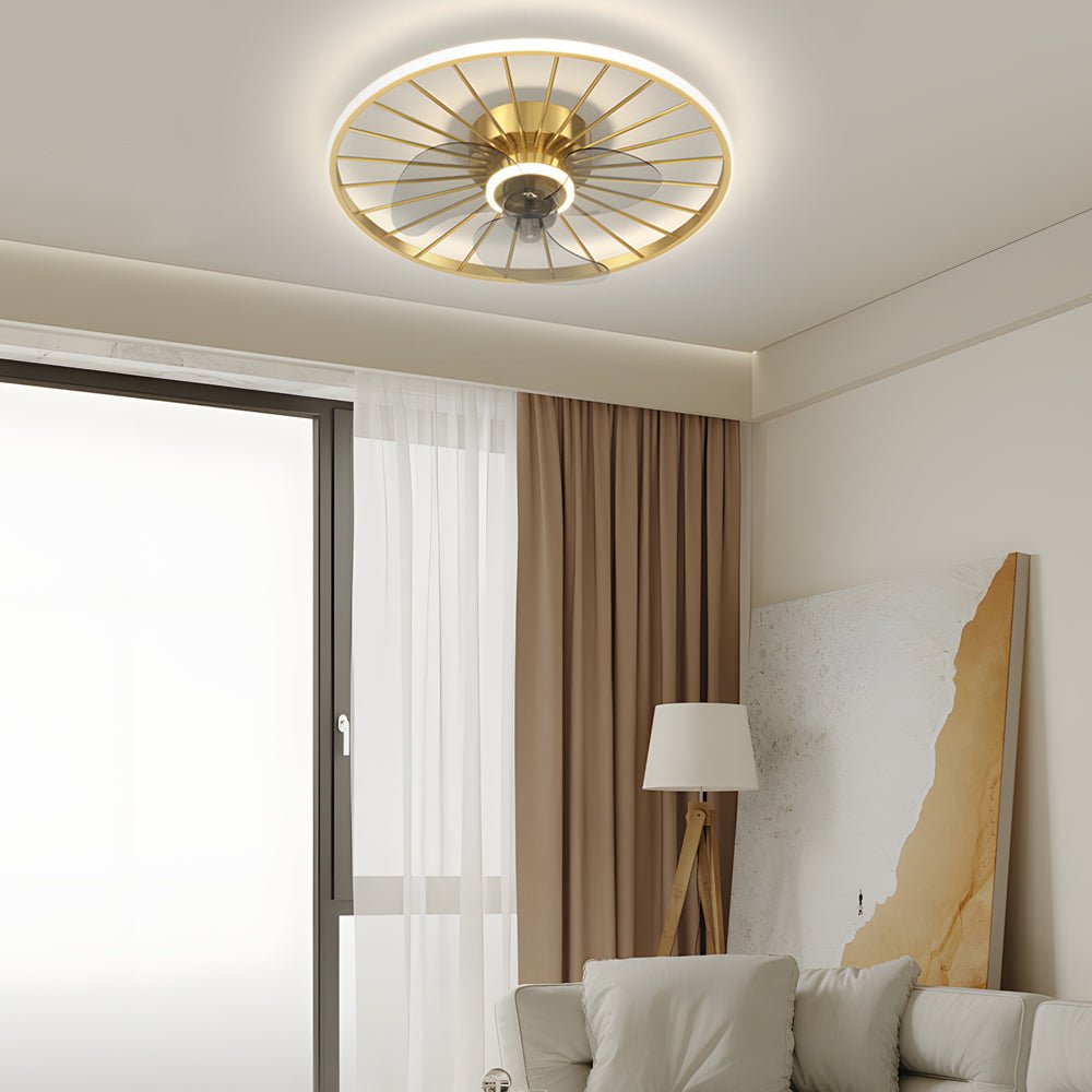 CHATHAM WHISPERING BREEZE TRIO DIMMER CEILING FAN LIGHT