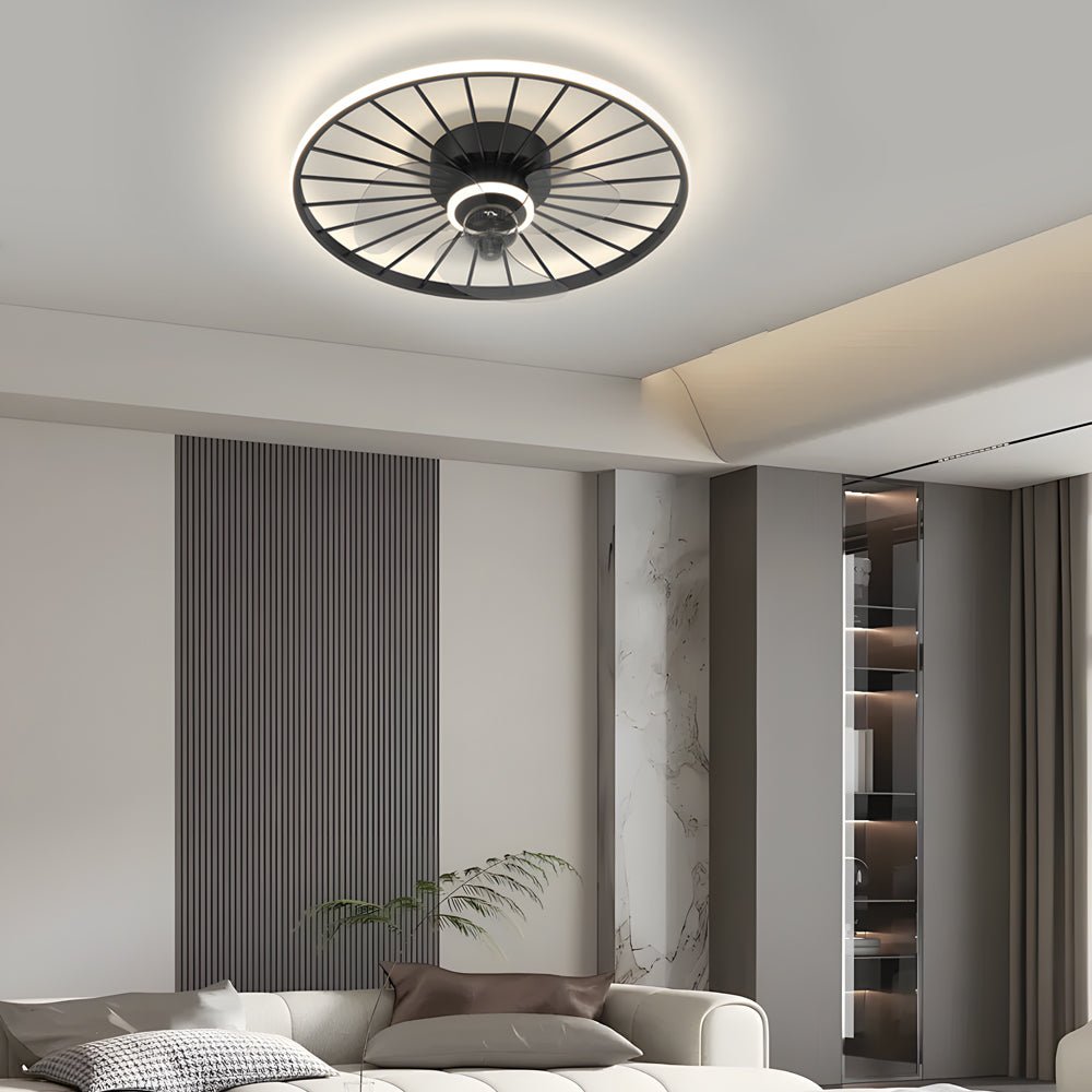 CHATHAM WHISPERING BREEZE TRIO DIMMER CEILING FAN LIGHT
