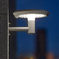 WHITBY CIRCLE SOLAR LED WALL LANTERN WITH MOTION DETECTOR