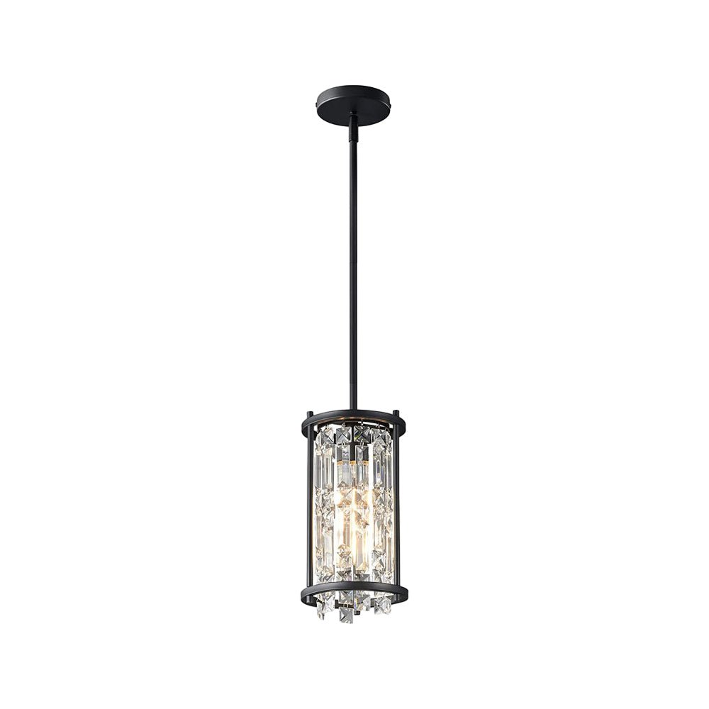 ASTONIA CRYSTAL-DRAPED GEOMETRIC CHANDELIER