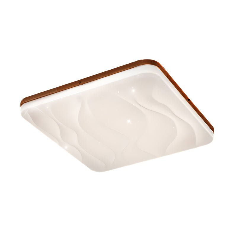 WINDSOR CIRCLE DIMMABLE WOODEN TRIO CEILING LANTERN