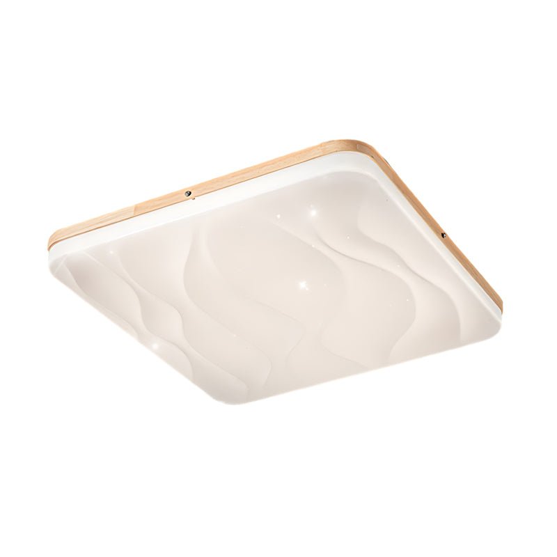 WINDSOR CIRCLE DIMMABLE WOODEN TRIO CEILING LANTERN
