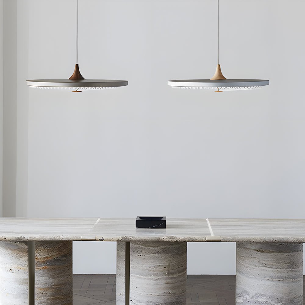 WINDSOR CIRCLE DIMMABLE LED HANGING LIGHT FOR KITCHEN ISLAND