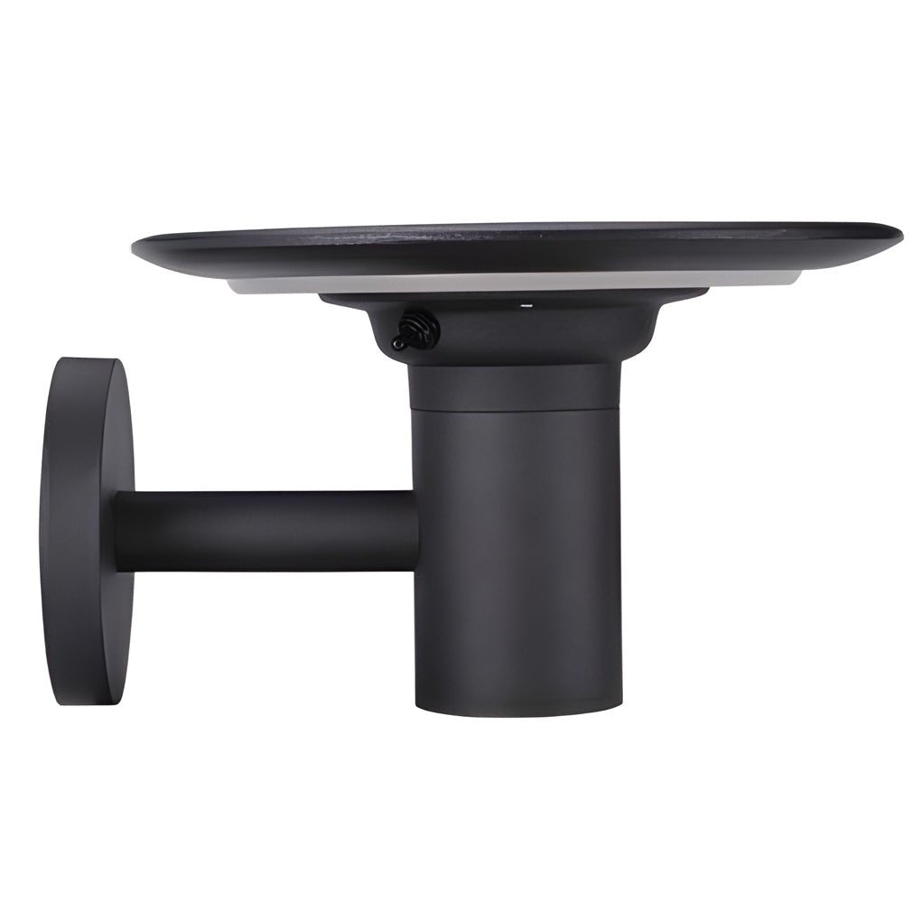 ASTRAL CIRCLE SOLAR-POWERED OUTDOOR LIGHTING SCONCE