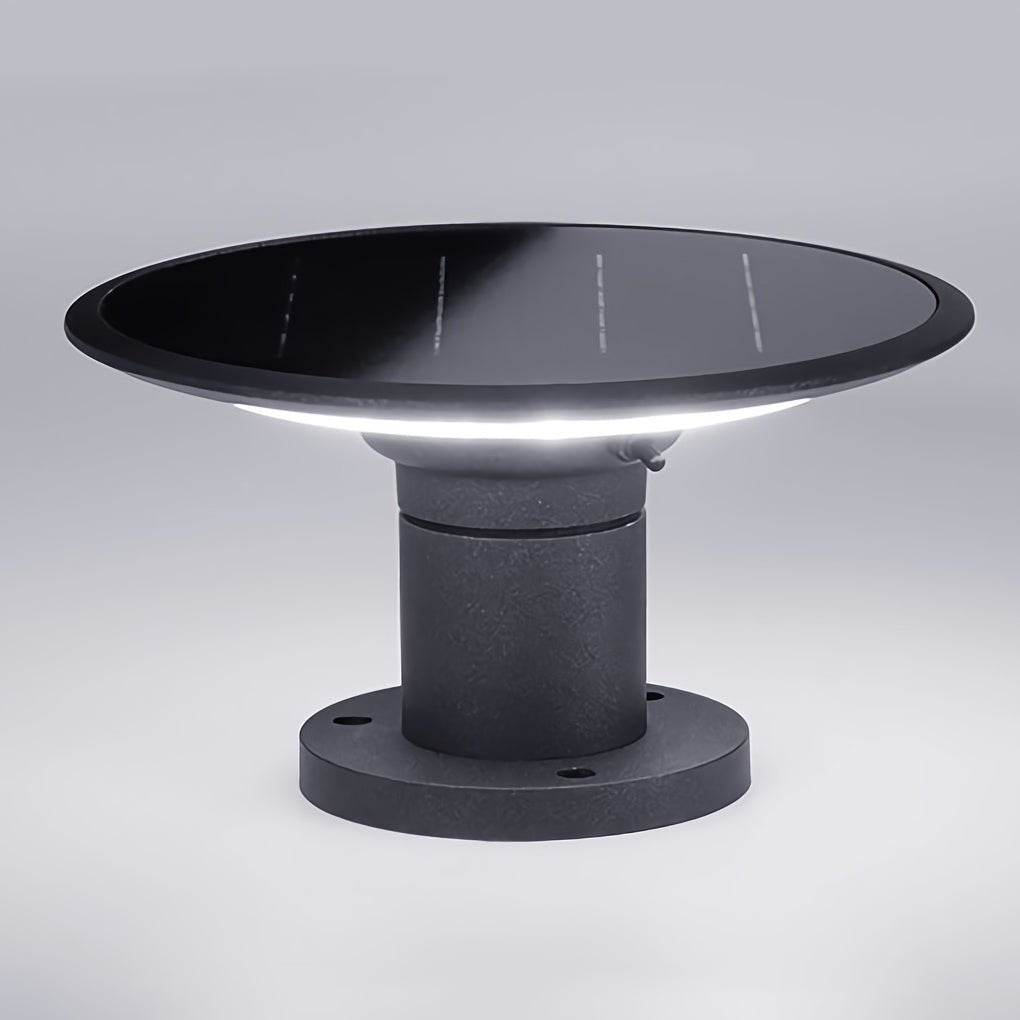 WINDSOR ORB TWO-TONE SOLAR FENCE LIGHTS