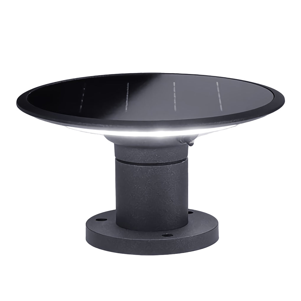 WINDSOR ORB TWO-TONE SOLAR FENCE LIGHTS