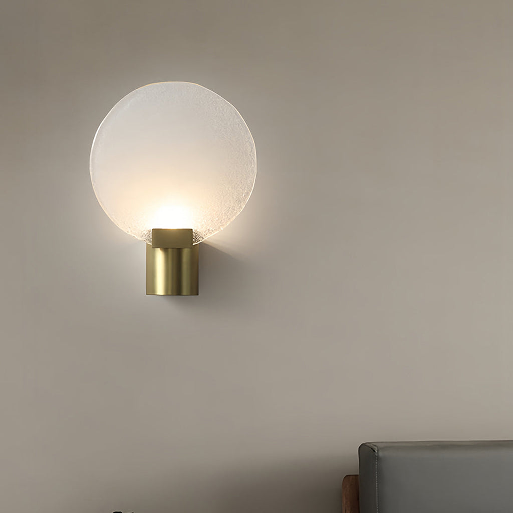 CHARLESTON ORB LUXE GLASS WALL SCONCE