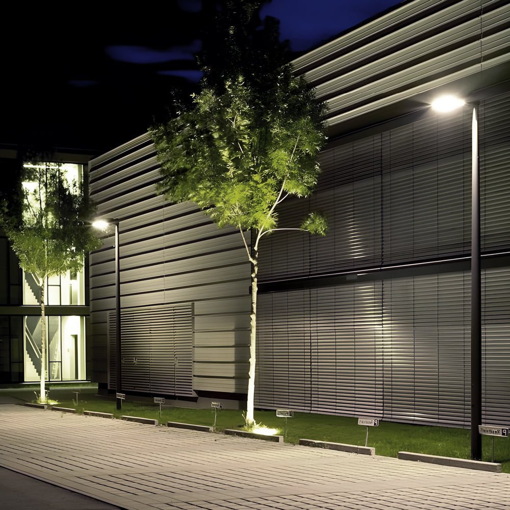 WINDSOR CIRCLE AQUA-RESISTANT LED LANTERN WITH DUAL ARMS