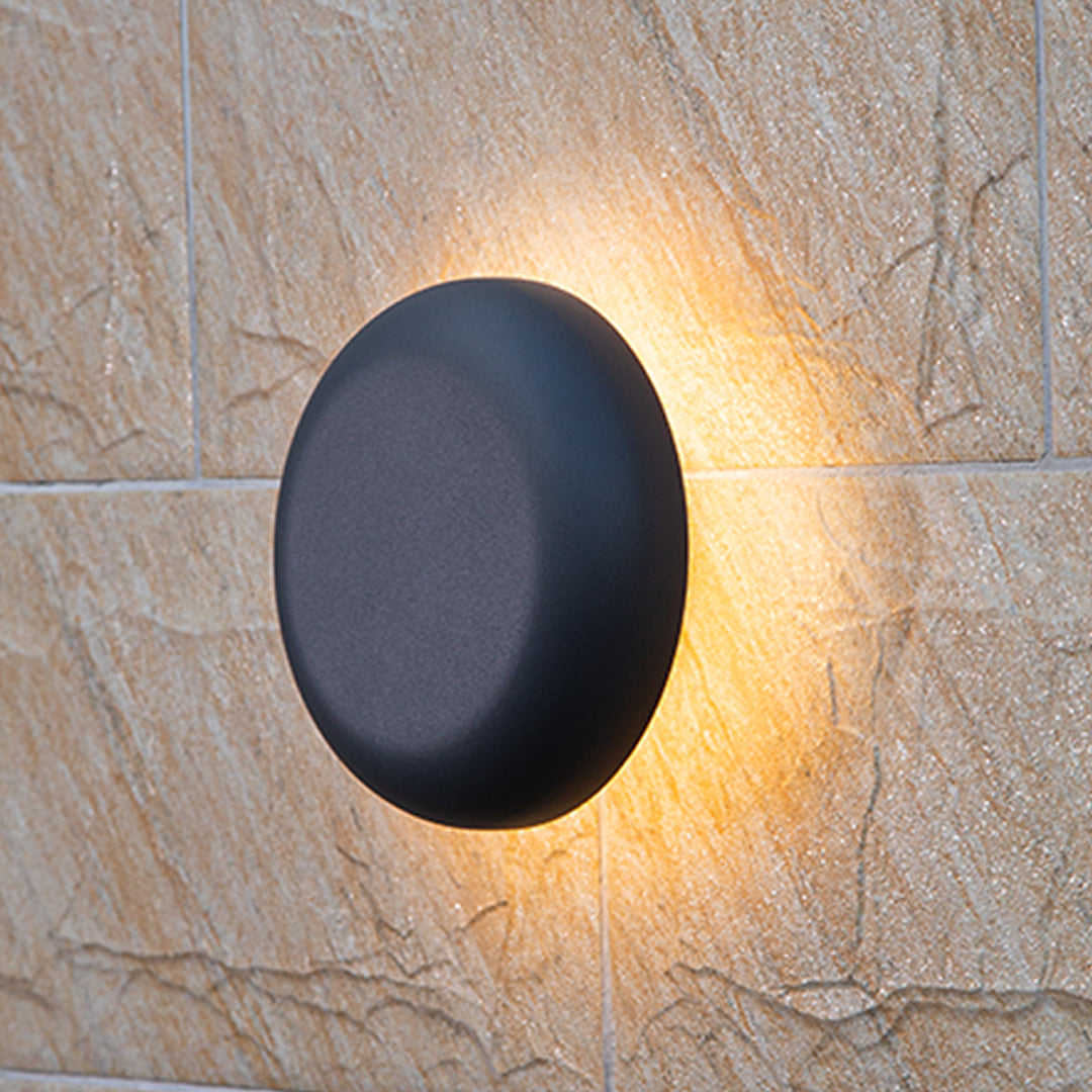 WINTHORPE WEATHERPROOF GEOMETRIC WALL LANTERN