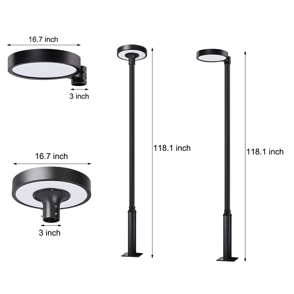 WINDSOR SOLAR GLOBE LED LAMP WITH WATERPROOF DESIGN