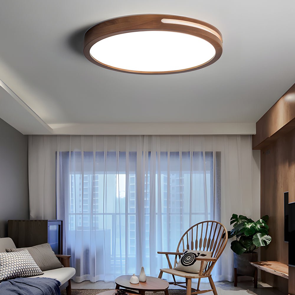 WINDSOR OAK TRIO DIMMER CEILING LANTERN WITH REMOTE CONTROL