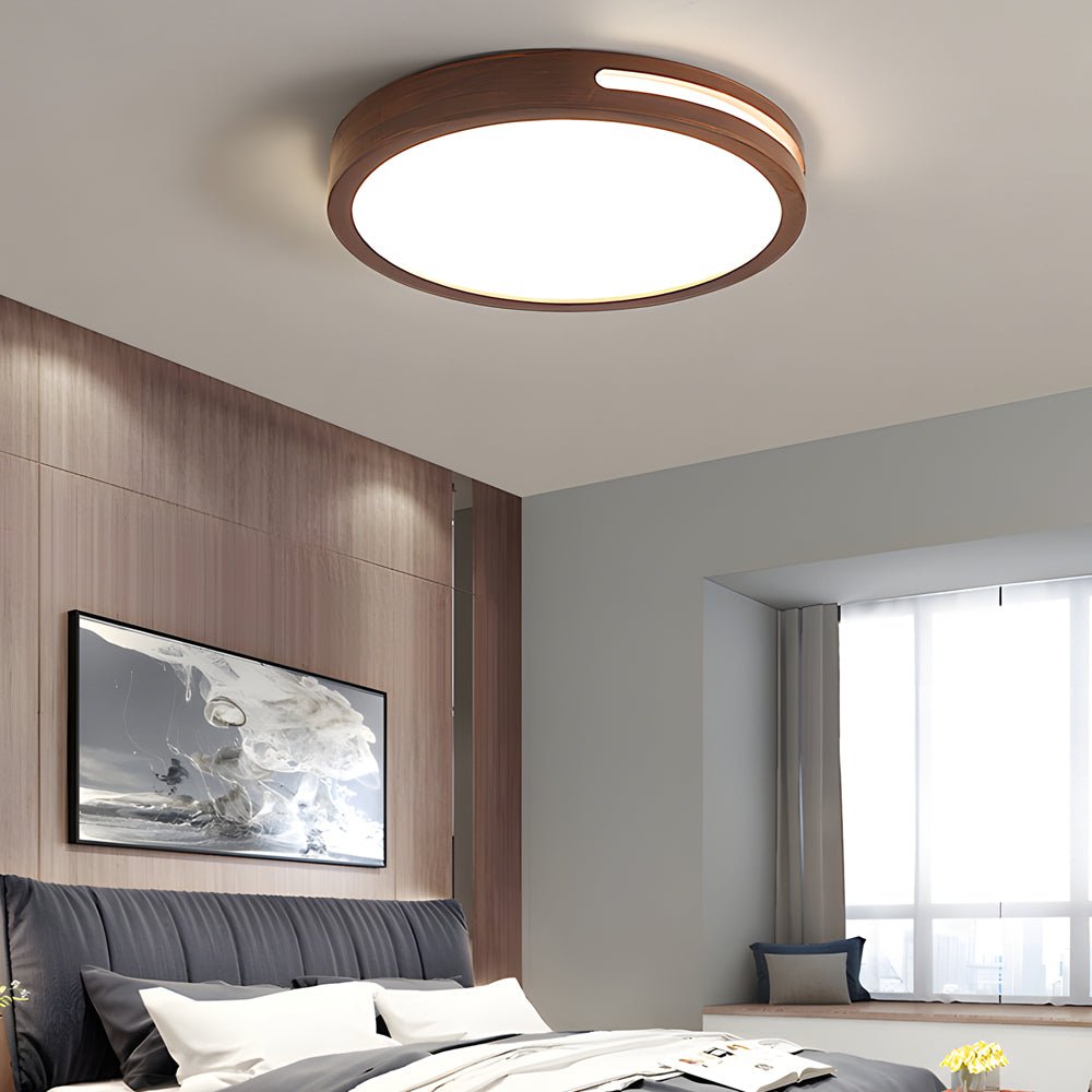 WINDSOR OAK TRIO DIMMER CEILING LANTERN WITH REMOTE CONTROL